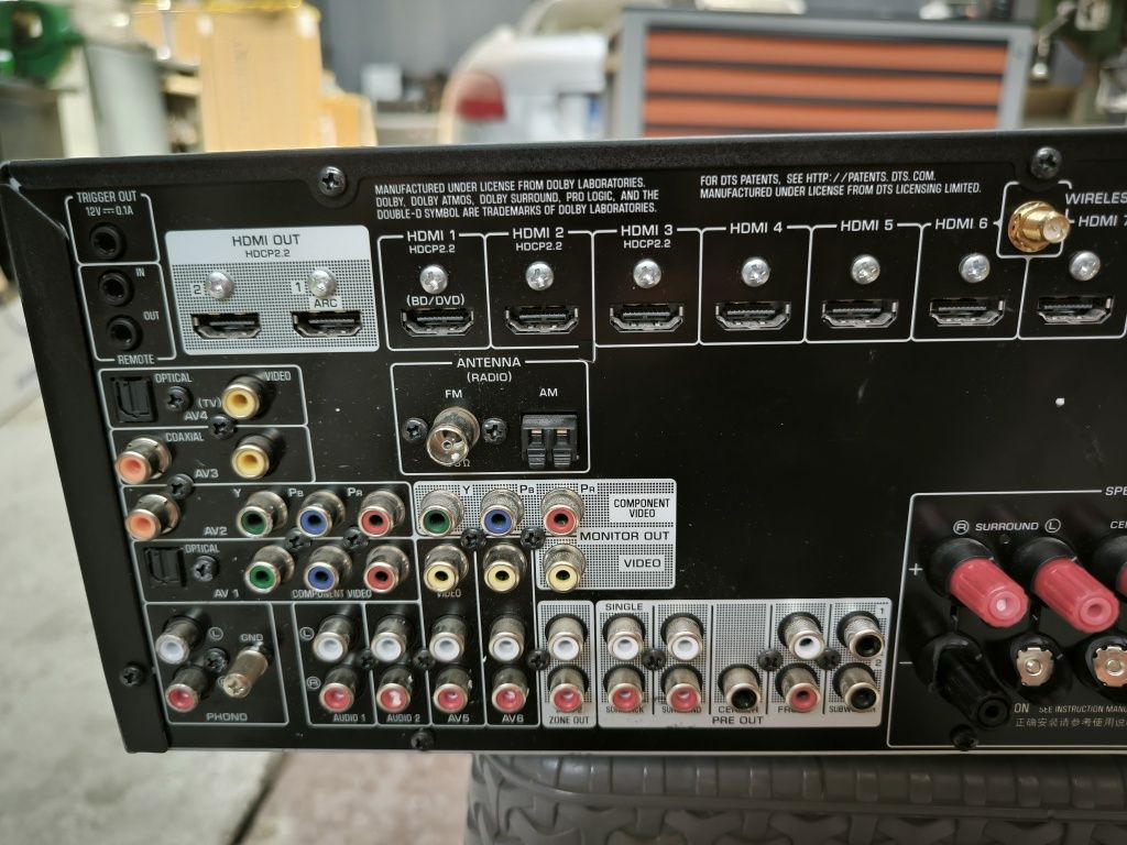 Yamaha rx-a 850 7.2 Dolby Atmos