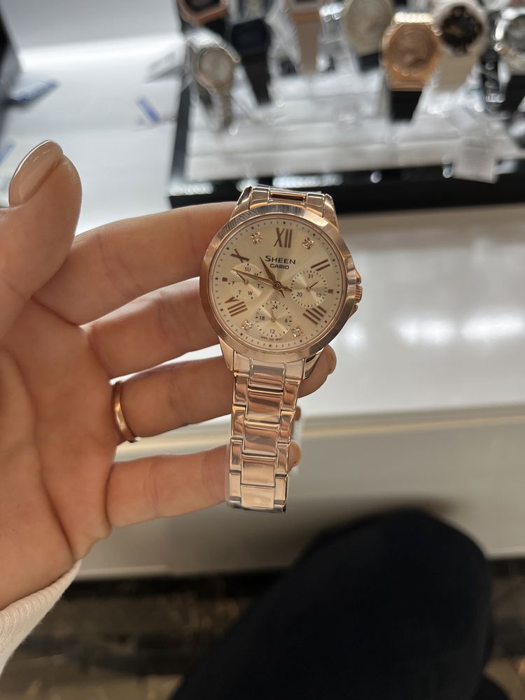 Дамски часовник Casio Sheen SHE-3516PG-9AUEF