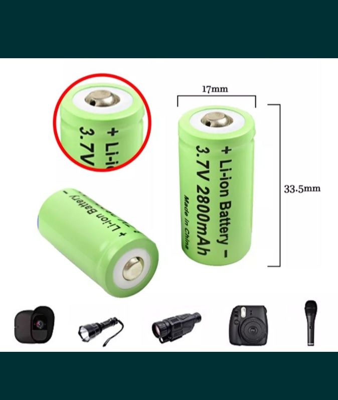 Зарядно и батерии CR123А