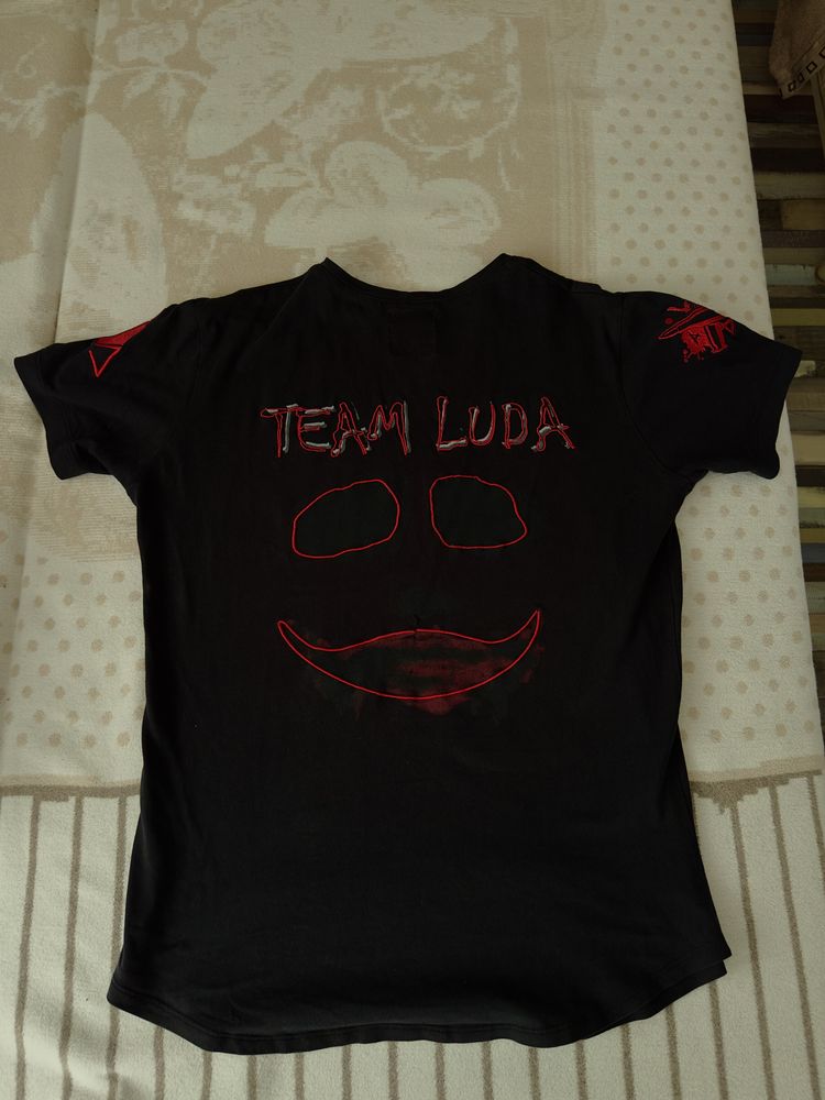LUDA Psycho 1 Black - The Rarest Luda T-Shirt