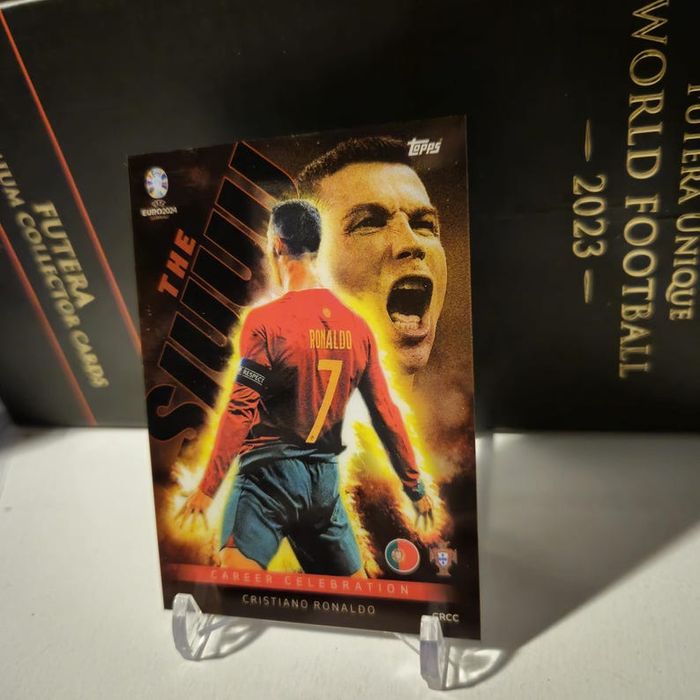 Cristiano Ronaldo Topps Celebration Card