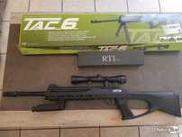 Okazie! Pusca Airsoft ASG Tac 6 Modificata 6j co2+bile+Luneta 999lei