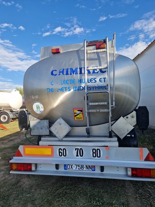 Cisternă inox 16500l,bazin apă,cisternă udat terasamente, rezervor apă