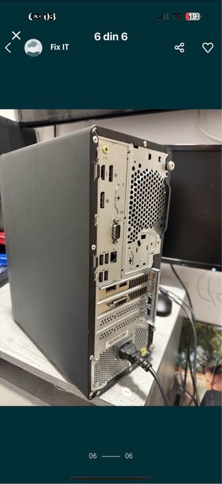 Thinkcentre i5 10400 12gb 512gb GTX1050ti