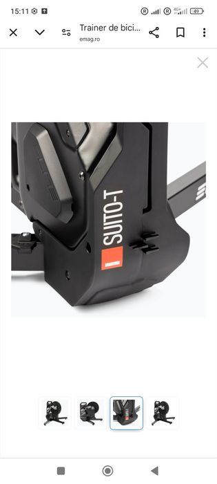 Home Trainer Smart Elite Suito‑T – Antrenament ca pe șosea