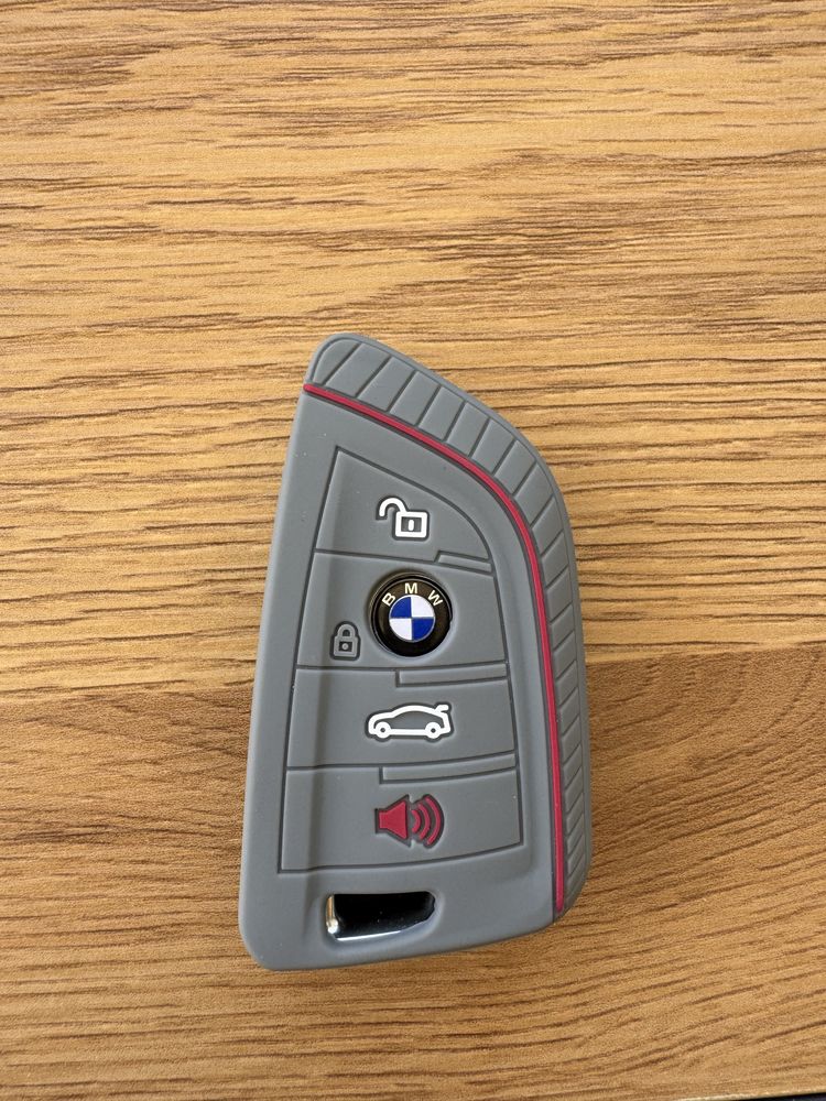 Силиконов гравиран кальо за дистанционен ключ BMW F-серия 3+1 бутони