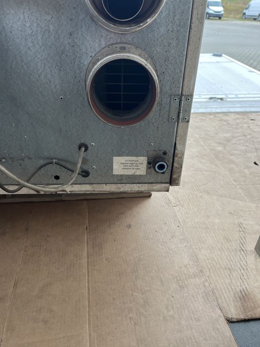 Aeroterma pe gaz de putere mare