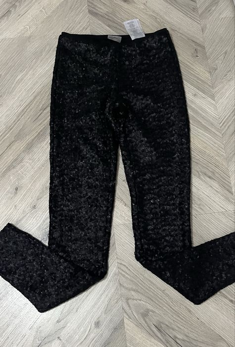 Pantaloni tip colant Vero Moda cu paiete de dama marimea xs