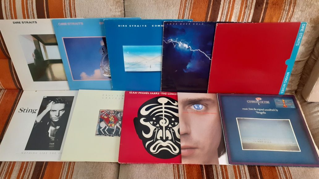 Vinil - vinyl - Pink Floyd, Dire Straits, Yes, Genesis, Police, Jarre