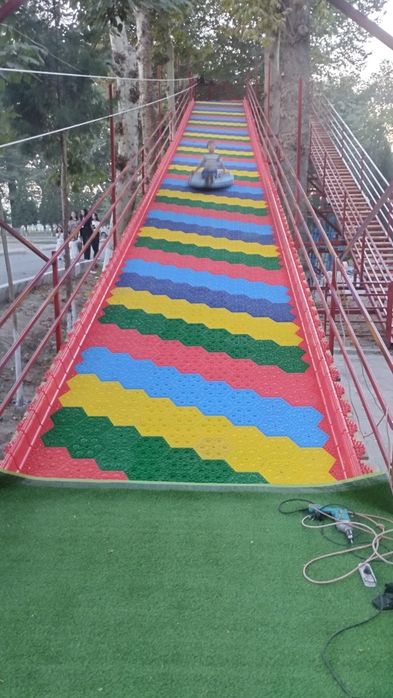 Slayd atraksion yasab beramiz