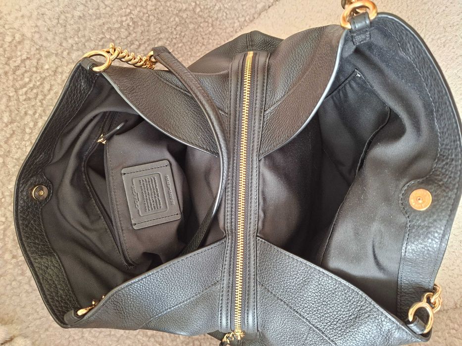 Оригинална Coach черна чанта