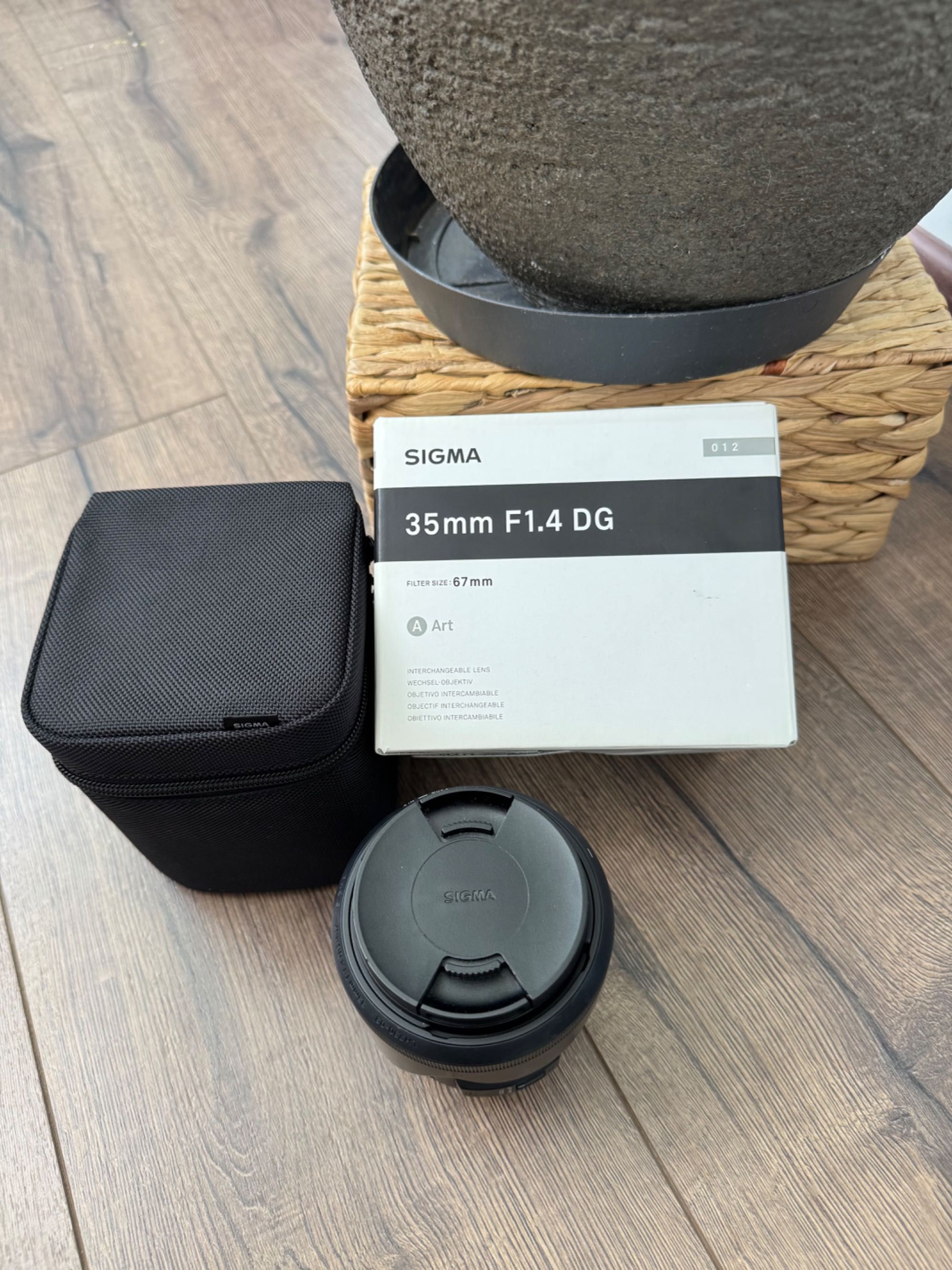 Obiectiv Sigma 35mm Obiectiv Foto DSLR F1.4 DG HSM Montura Nikon FX