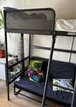Pat Ikea suspendat TUFFING 90x200 nefolosit
