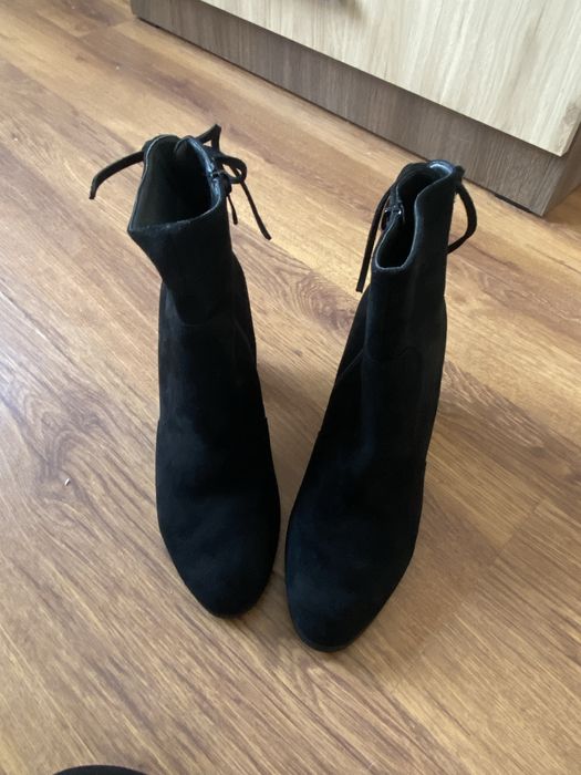 дамски черни боти