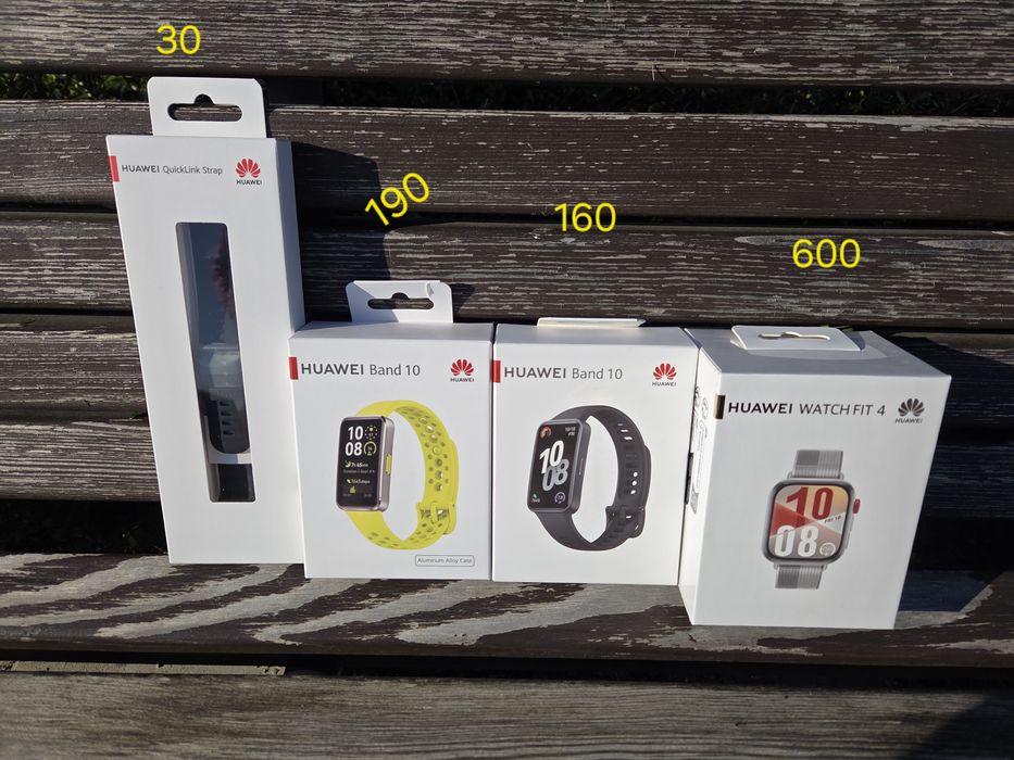 Huawei Fit 4 si Band 10