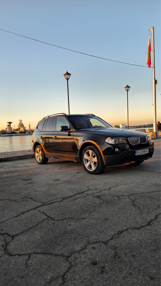 BMW X3 3.0 218d черен джип 4х4