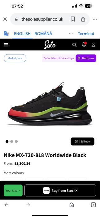 Nike AirMax worldwide 720