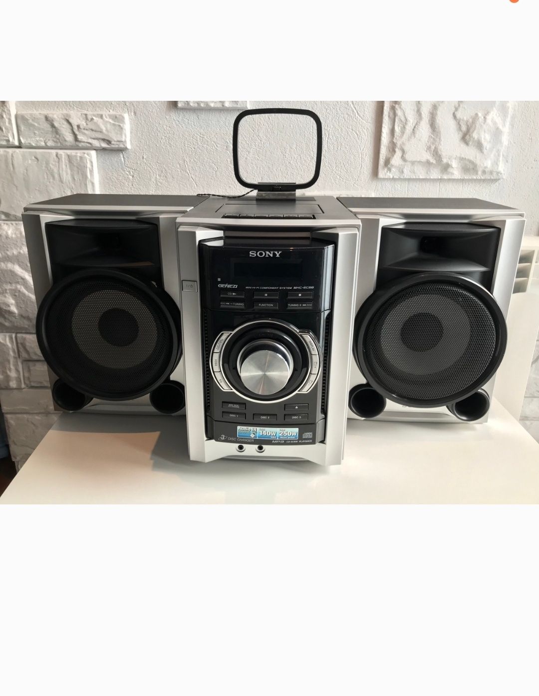 Sony музикални сентр 390w rms