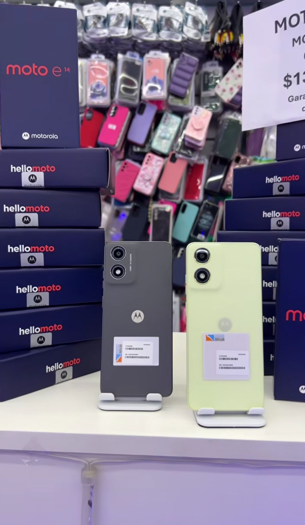 Motorola e14 new