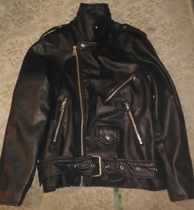 Geaca de piele Noua de la Sisley, colectia noua, S, M, L, XL