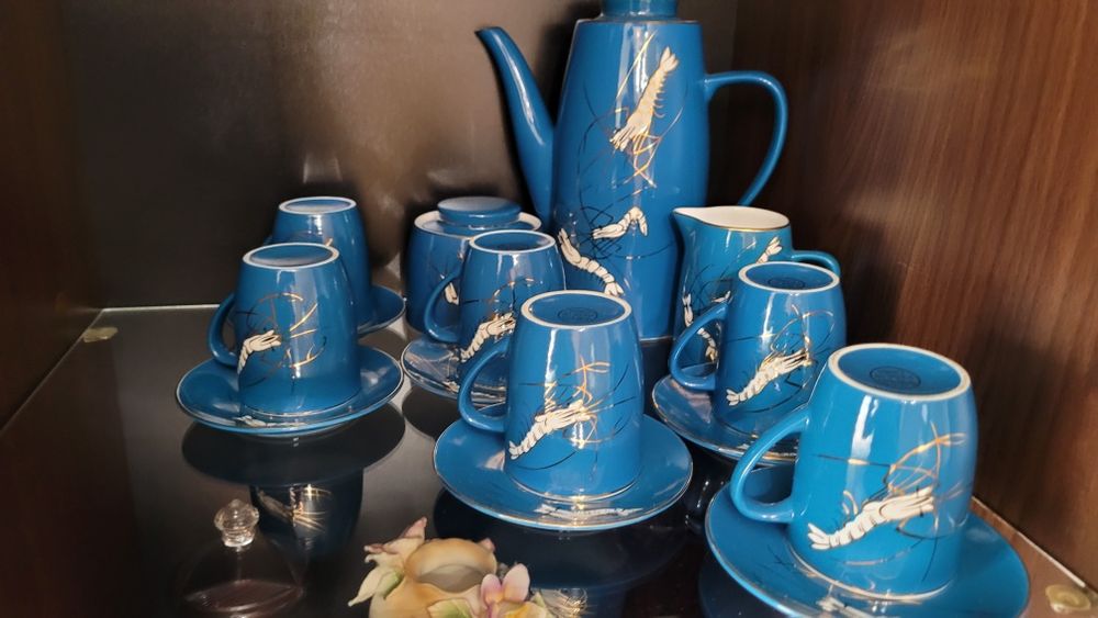 Serviciu cafea porțelan