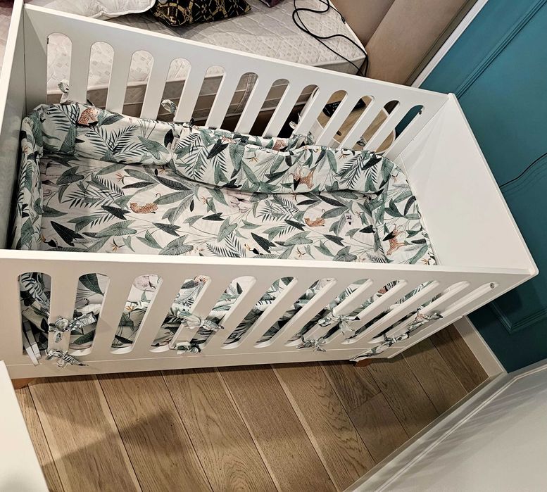 Oferta patut bebe transformabil scandinav Hoppa+saltea+Bonusuri