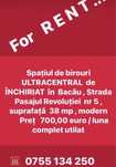 Inchiriere Office ultracentral Bacau