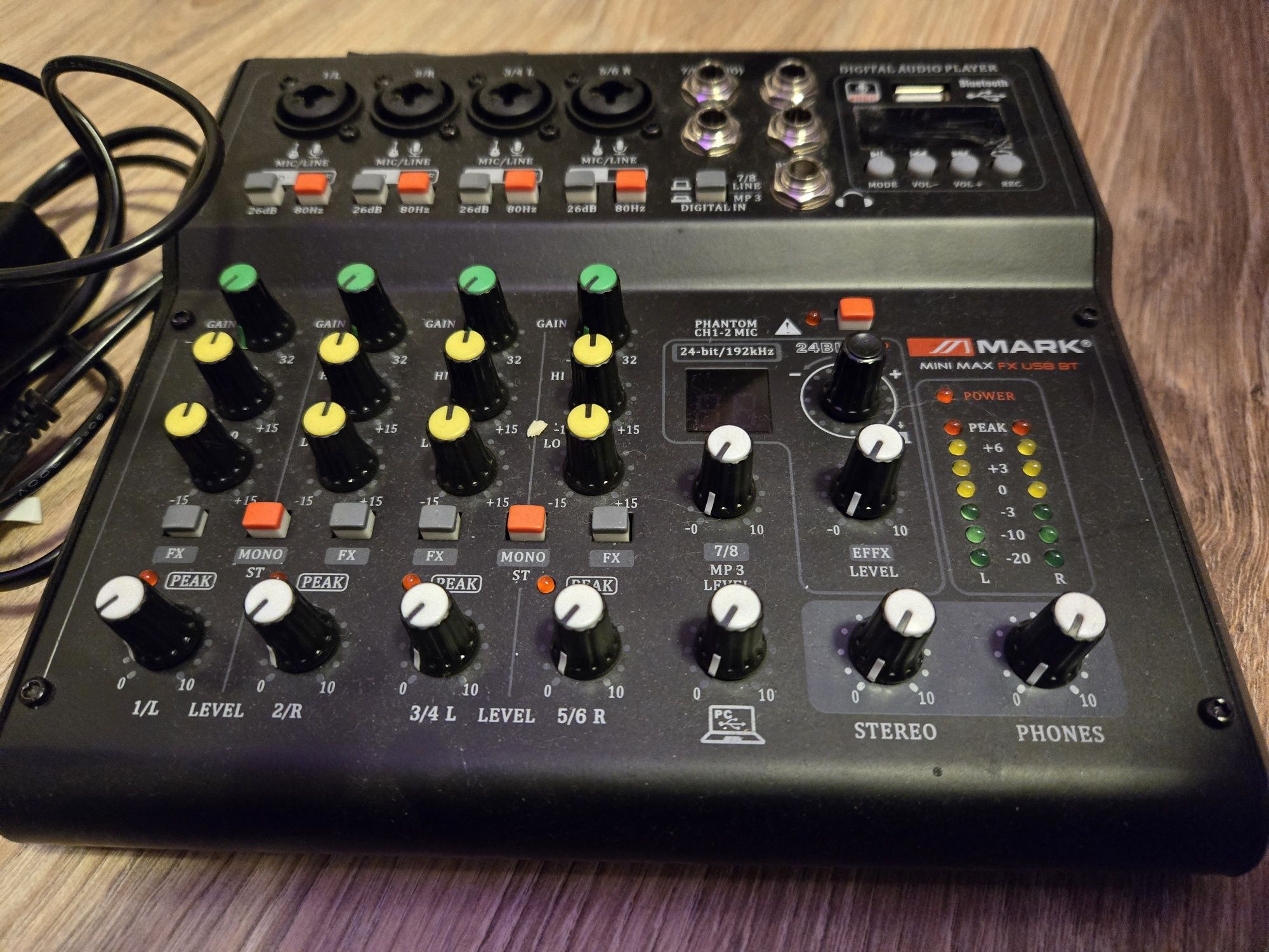 Миксер mark mini max fx usb bt