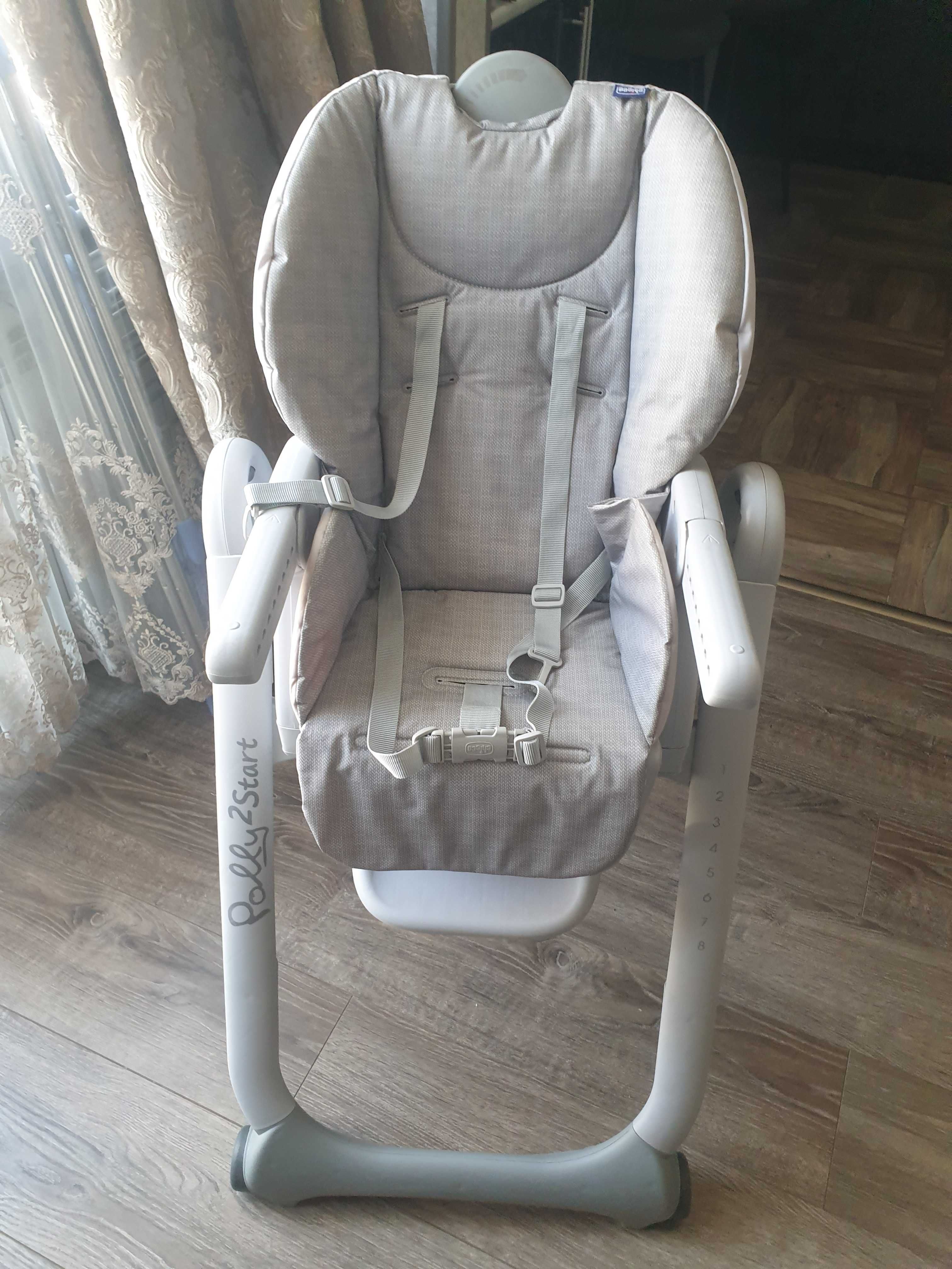 Стульчик для комления Chicco Polly 2 Start