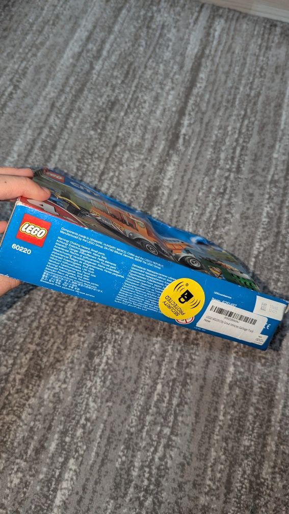 Lego city 4+ camion de gunoi garbage truck 60220