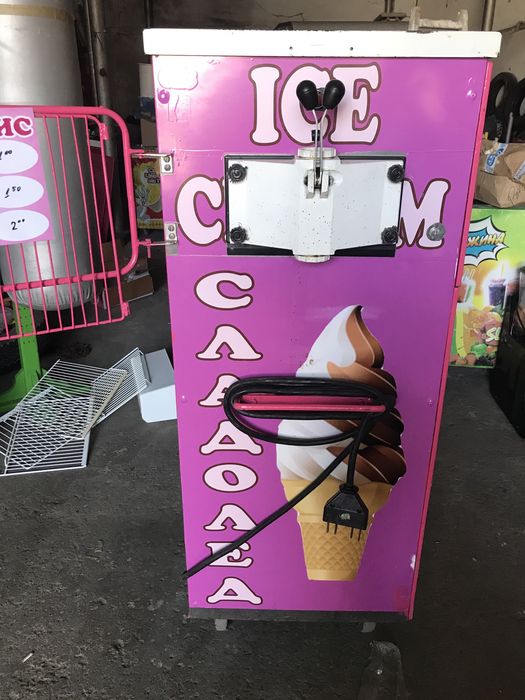 Сладолед машина, крем сладолед