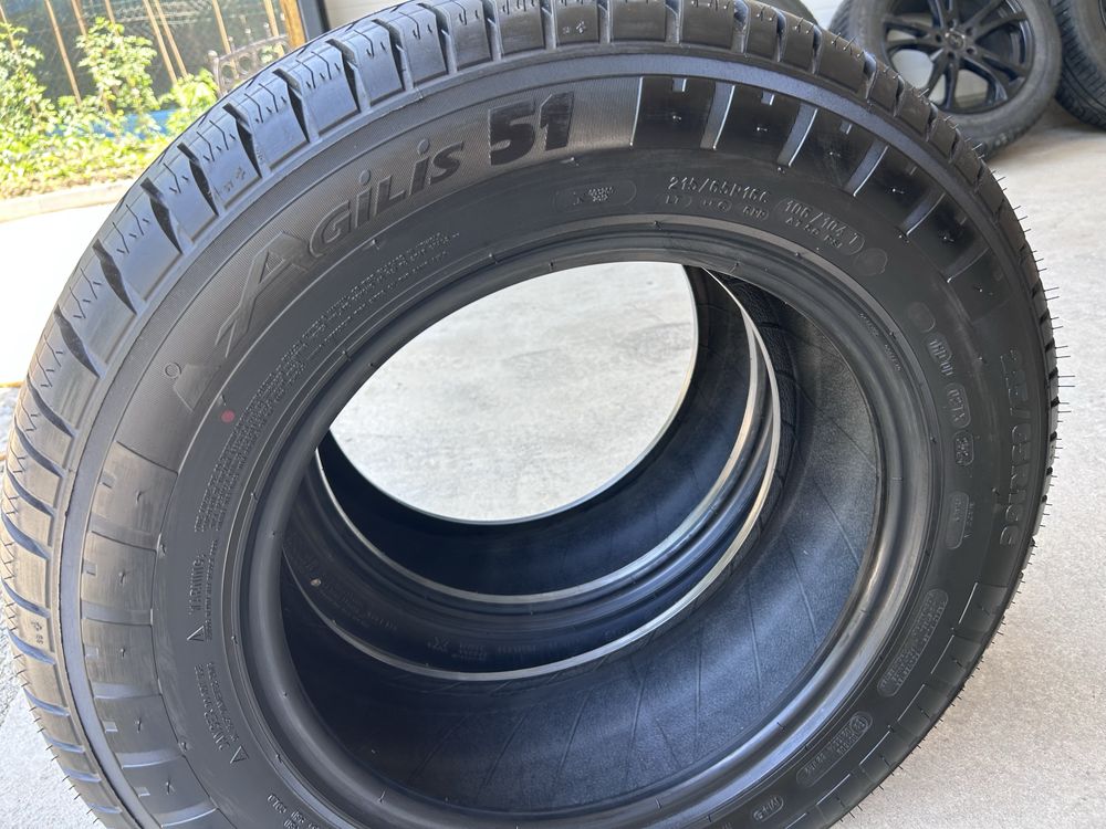 215/65/16 C 2бр. летни гуми Michelin Agilis 51 Dot 2024 ЧИСТО НОВИ!!!