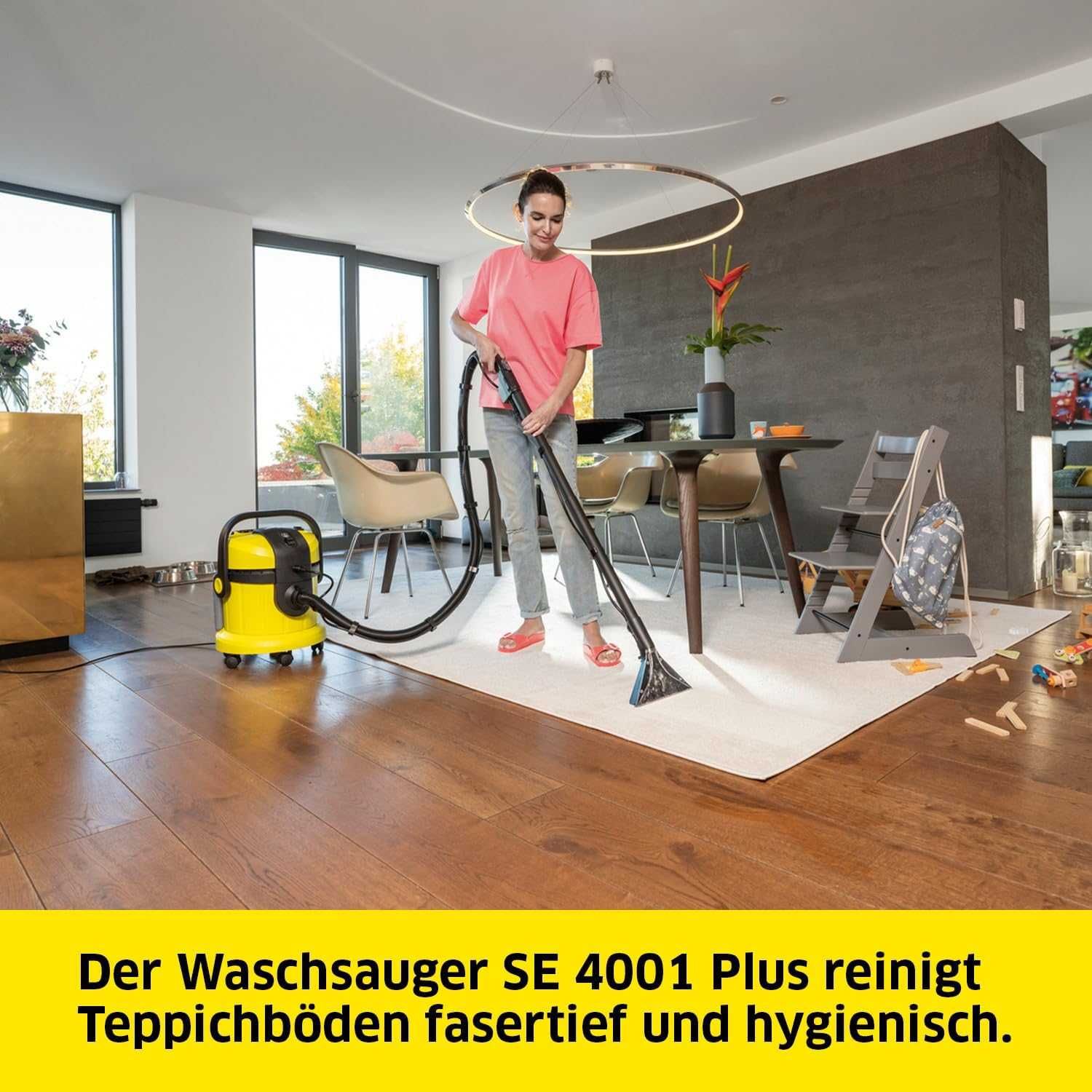 Kärcher SE4001 Plus – Aspirator multifuncțional si functie de spălare