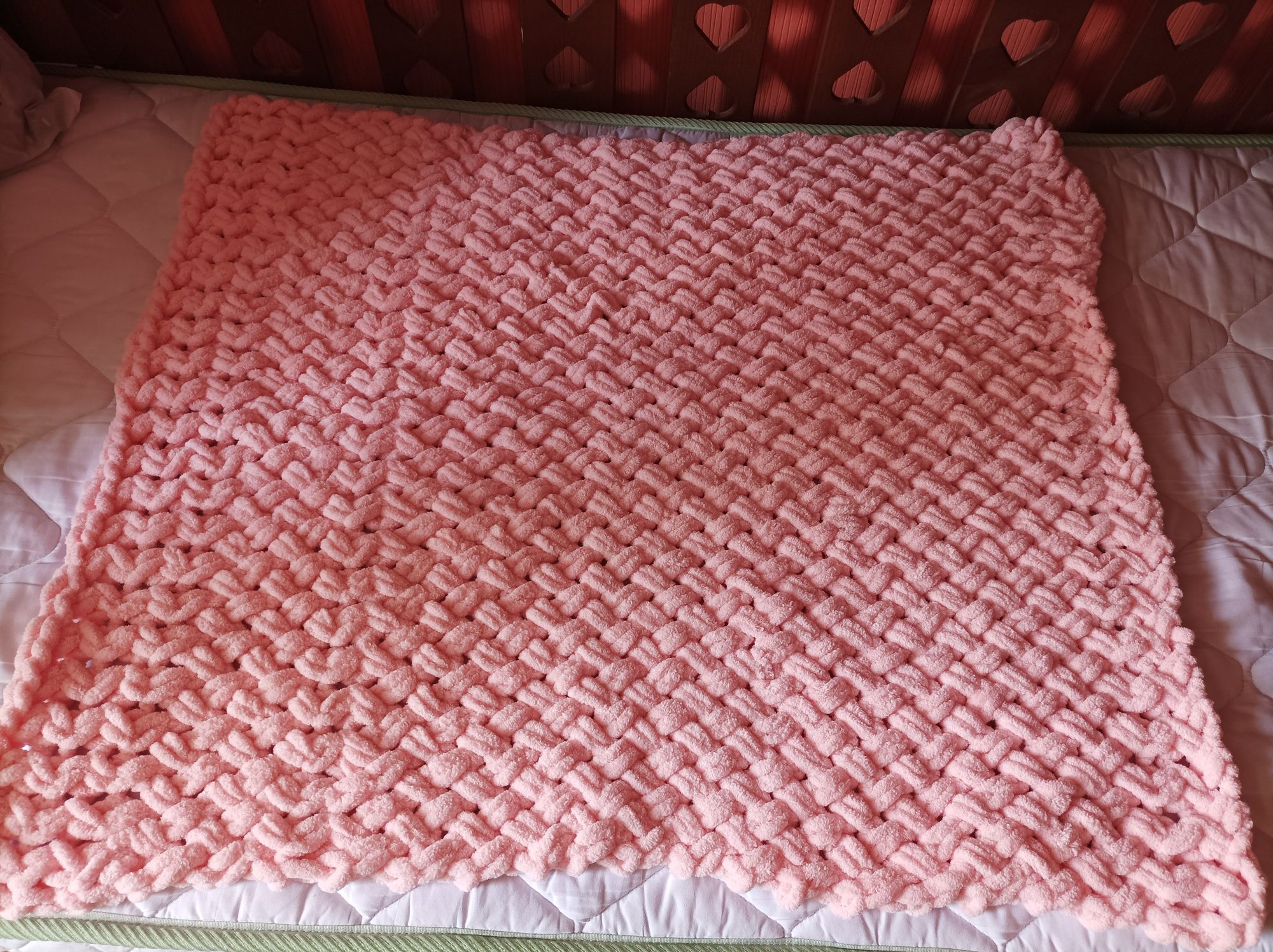 Пухкаво бебешко одеяло