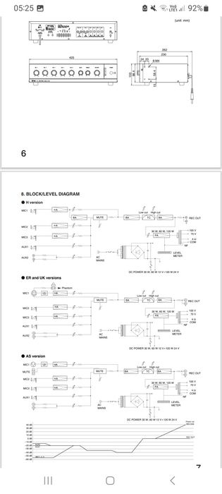 Toa PA Amplifier Model A-1031