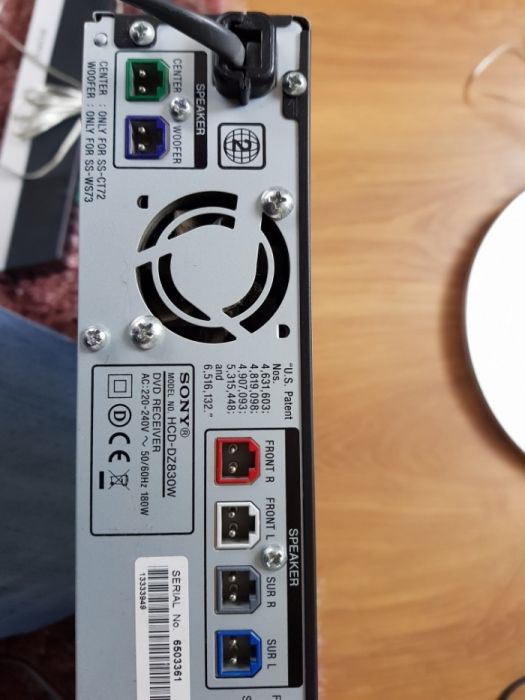 Player Dvd Sony cu 5 boxe