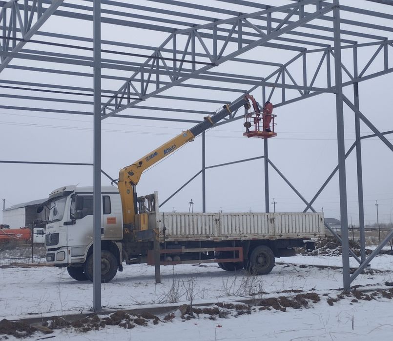 Манипулятор 6т с АГП 14м Автовышка Доставка Погрузка Разгрузка Монтаж