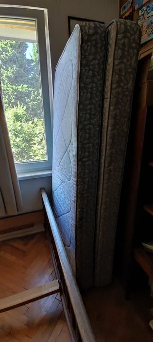 Двойки легло спалня от масивна дървесина