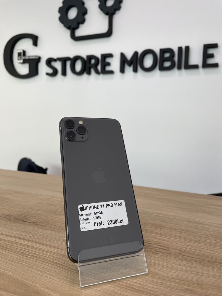 G Store Mobile: iPhone 11 pro max 512gb  100% !