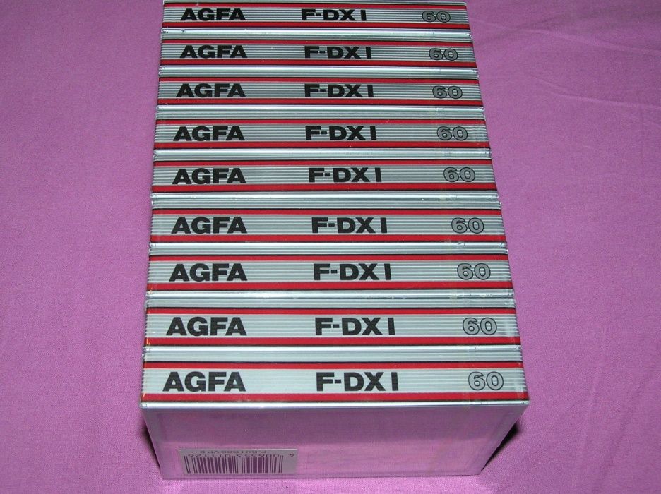 Casete audio Agfa F-DX