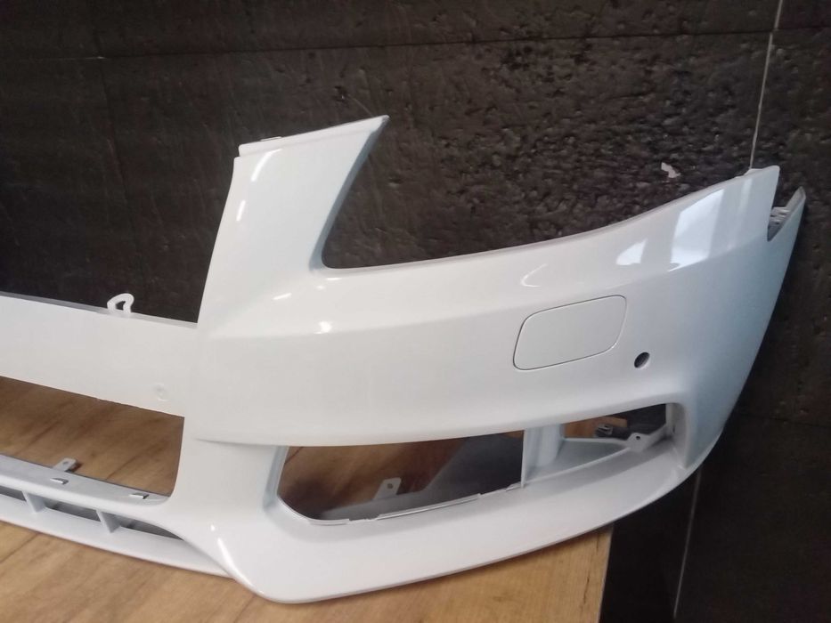 Bara fata Audi A4 B8 cu spalator, senzori Alb LY9C Ibis White 07-12