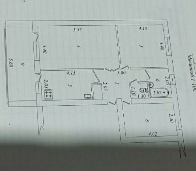 3/1/4 77-серии. Юнус абад-7. Корзинка. 70м². 2 подвала. Балкон 2×6.