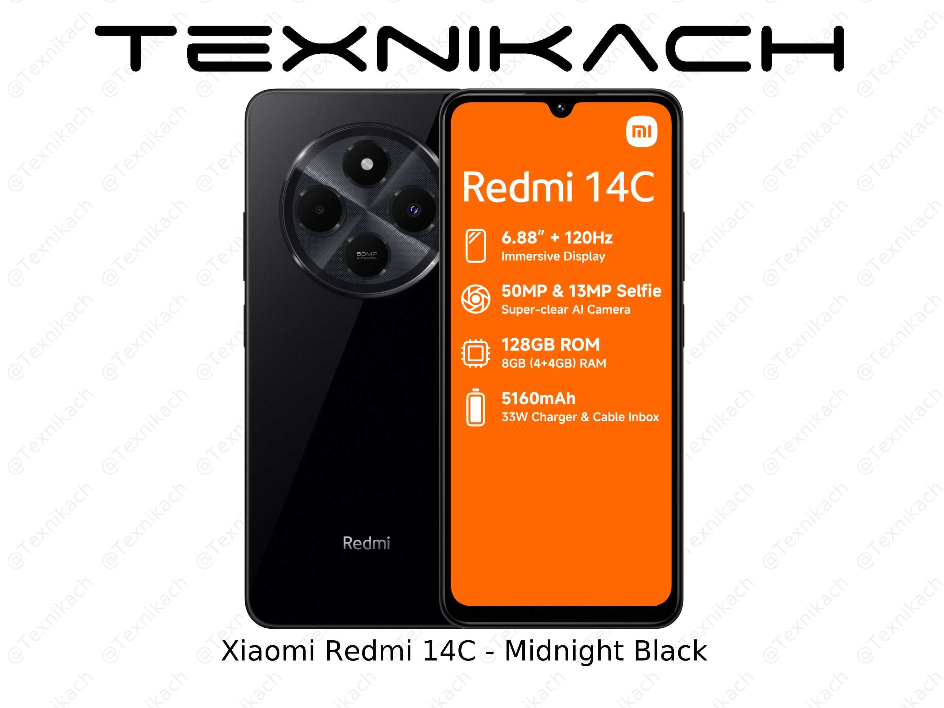 Yangi • Xiaomi Redmi 14C • Dastavka