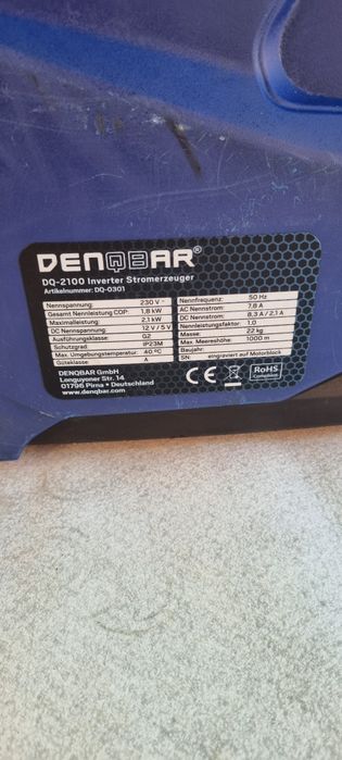 Generator DENQBAR BLUE 2.0