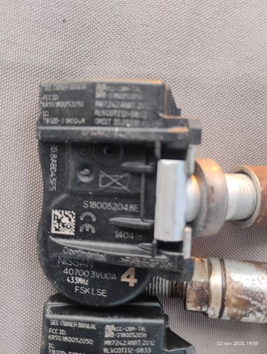 Senzori presiune roti  Nissan Qashqai