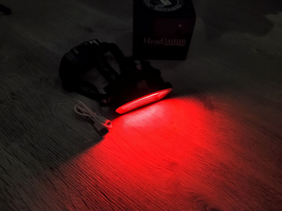 Lanterna Frontala POWER LIGHT MMC-116 Led COB Lumina Alba Rosie