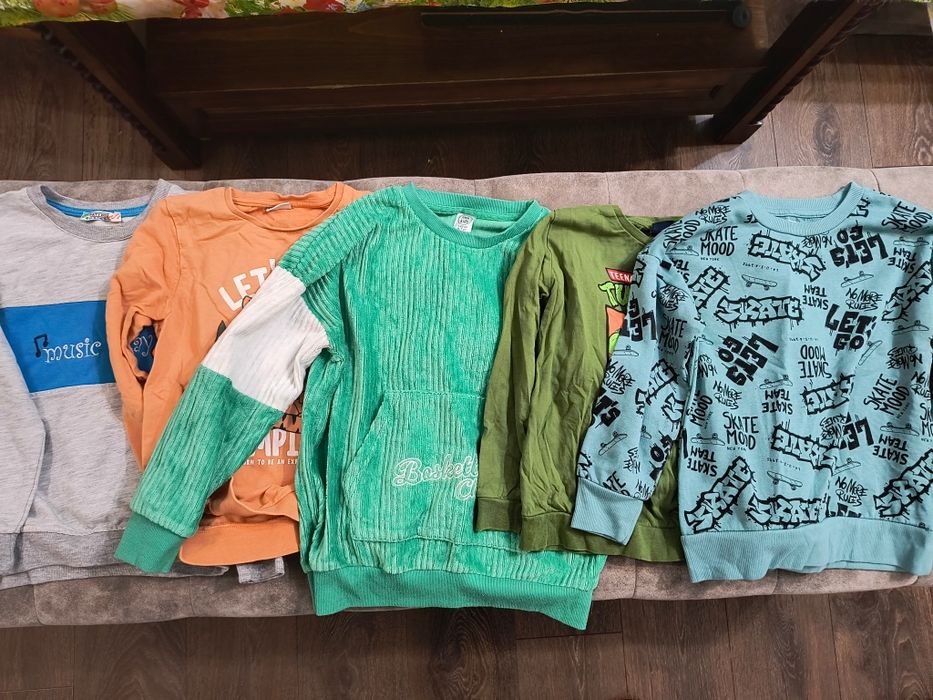 Сет блузки 5 броя за 6-7 години момче