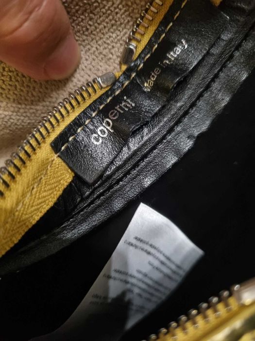 Оригинална чанта Coperni Metallic Swipe Bag (Gold)