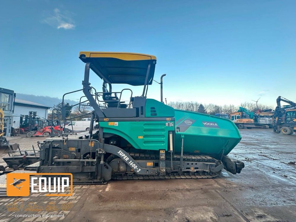 Vogele super 1600-2 асфалтоукладчик