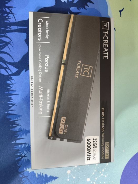 Озу ddr5 2x16gb 6000mhz Teamgroup T-create